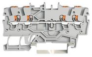 4-CONDUCTOR THROUGH TERMINAL BLOCK