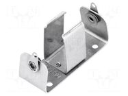 Holder; 412; Batt.no: 1; screw; aluminium KEYSTONE