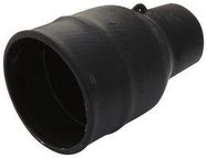 HEAT SHRINK BOOT, LIPPED, 36MM, BLK