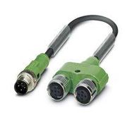 SENSOR CORD, M12 PLUG-2XM12 RCPT, 1.5M