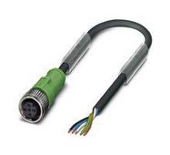 SENSOR CORD, 5P M12 RCPT-FREE END, 15M