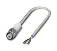 SENSOR CORD, 5P M12 RCPT-FREE END, 5M