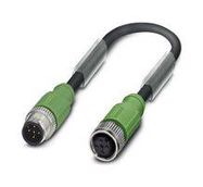 SENSOR CORD, 5P M12 PLUG-M12 RCPT, 5M