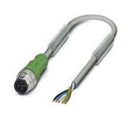 SENSOR CORD, 5P M12 PLUG-FREE END, 5M