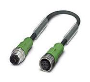 SENSOR CORD, 5P M12 PLUG-M12 RCPT, 1.5M