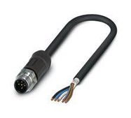 SENSOR CORD, 5P M12 PLUG-FREE END, 5M