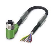 SENSOR CORD, 8P M12 RCPT-FREE END, 1.5M