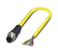 SENSOR CORD, 8P M12 PLUG-FREE END, 5M