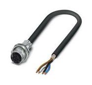 SENSOR CORD, 4P M12 RCPT-FREE END, 1M