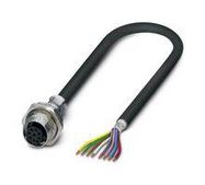 SENSOR CORD, 8P M12 RCPT-FREE END, 2M