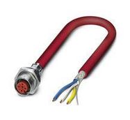 SENSOR CORD, 4P M12 RCPT-FREE END, 2M