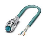 SENSOR CORD, 4P M12 RCPT-FREE END, 2M