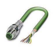 SENSOR CORD, 5P M12 PLUG-FREE END, 1M