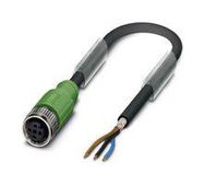 SENSOR CORD, 3P M12 RCPT-FREE END, 1.5M