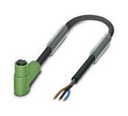 SENSOR CORD, 3P M8 R/A RCPT-FREE END, 5M