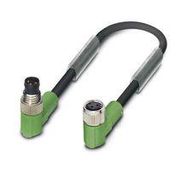 SENSOR CORD, 3P M8 R/A PLUG-R/A RCPT