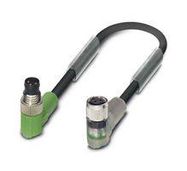 SENSOR CORD, 3P M8 R/A PLUG-R/A RCPT