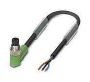 SENSOR CORD, 3P M8 R/A PLUG-FREE END