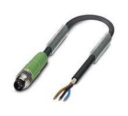 SENSOR CORD, 3P M8 PLUG-FREE END, 3M