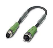 SENSOR CORD, 3P M8 PLUG-M12 RCPT, 7.5M