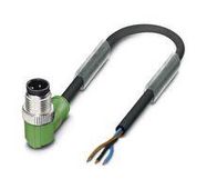 SENSOR CORD, 3P M12 R/A PLUG-FREE END