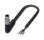 SENSOR CORD, 3P M5 RA PLUG-FREE END, 10M