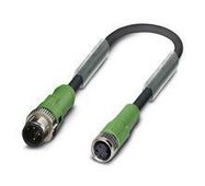 SENSOR CORD, 3P M12 PLUG-M8 RCPT, 1M