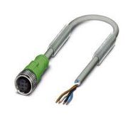 SENSOR CORD, 4P M12 RCPT-FREE END, 1.5M