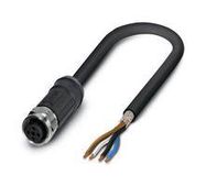 SENSOR CORD, 4P M12 RCPT-FREE END, 10M