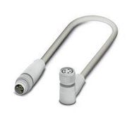 SENSOR CORD, 4P M8 PLUG-M8 RCPT, 600MM