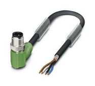 SENSOR CORD, 4POS M12 PLUG-FREE END, 10M