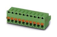 TERMINAL BLOCK, PLUGGABLE, 11WAY, GRN