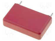 Capacitor: polypropylene; low ESR; 47nF; 7x16.5x26.5mm; THT; ±10% WIMA