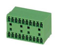 TERMINAL BLOCK, HEADER, R/A, 12WAY, TH