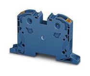 DINRAIL TERMINAL BLOCK, 2WAY, 2AWG, BLU