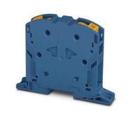 DINRAIL TERMINAL BLOCK, 2WAY, 00AWG, BLU