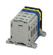 DINRAIL TERMINAL BLOCK, 10WAY, 000AWG