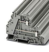 DIN RAIL TB, MULTI-LEVEL, 4WAY, 10AWG