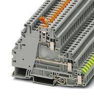 DIN RAIL TB, MULTI-LEVEL, 5WAY, 10AWG