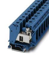 DIN RAIL TERMINAL BLOCK, 2WAY, 2AWG