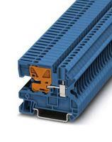 DIN RAIL TB, N DISCONNECT, 1WAY, 10AWG