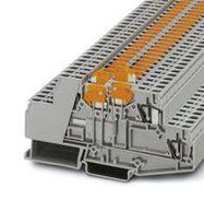 DIN RAIL TB, KNIFE DISCONNECT, 4P, 12AWG