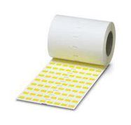 LABEL, POLYESTER, YELLOW, 7MM X 10MM