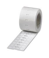 LABEL, POLYESTER, WHITE, 8MM X 40MM