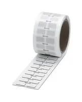 LABEL, POLYESTER, WHITE, 12MM X 22MM