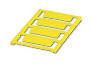 LABEL, POLYAMIDE, YELLOW, 15MM X 49MM