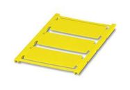 LABEL, POLYAMIDE, YELLOW, 30MM X 60MM