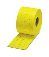 LABEL, POLYURETHANE, YELLOW, 40MM X 12MM