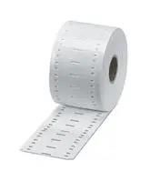 LABEL, POLYURETHANE, WHITE, 55MM X 15MM