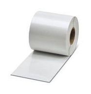 LABEL, POLYESTER, WHITE, 40M X 108MM